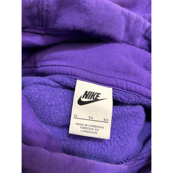 NIKE Size XL Purple FLORIDA POLY University Fleece Pullover Sweatshirt Hoodie c - Picture 4 of 7